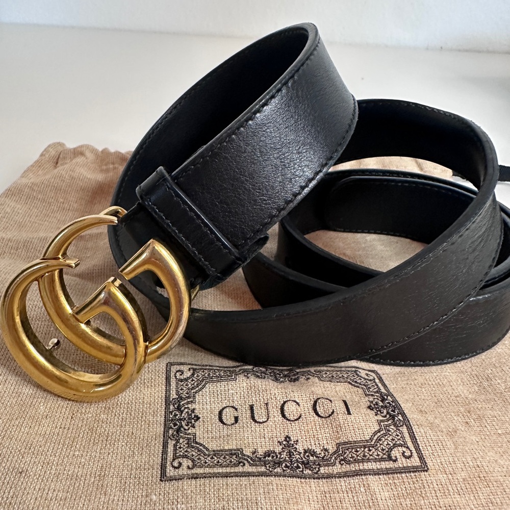 Authentic Gucci GG Belt / Size 95